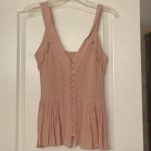 Women’s Dusty Rose Sleeveless Blouse